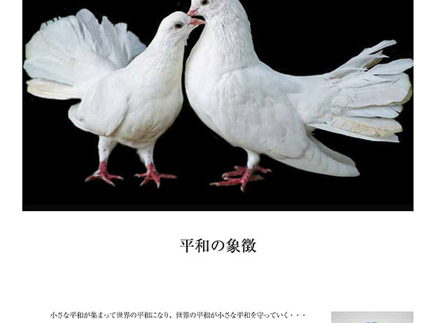 白　鳩の平和